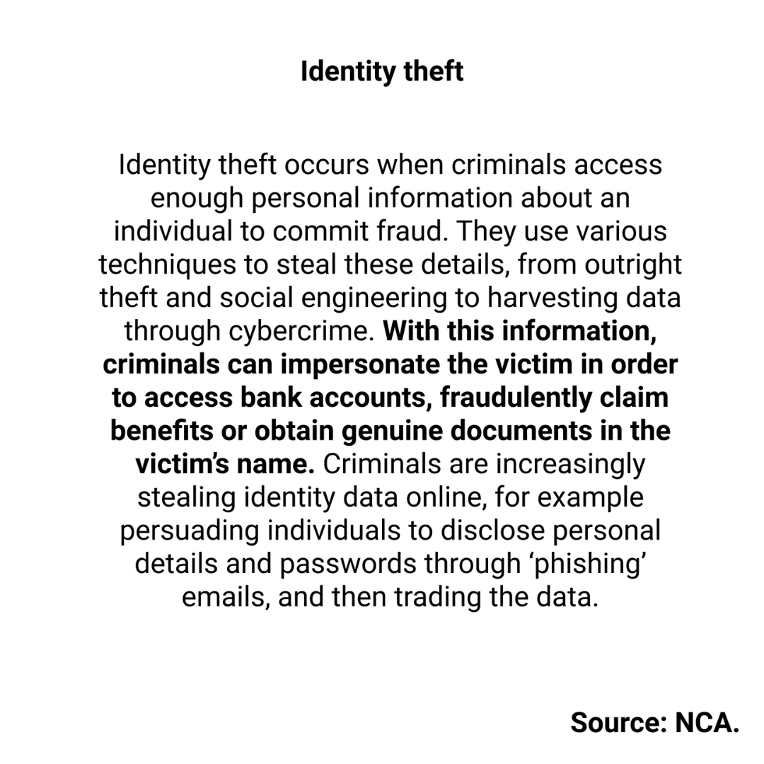 usecheckboard's tweet image. Do you know about Identity Theft?
.
.
.
.
.
.
.
.
#identitytheft #checkboard #identitychecks #frauduk