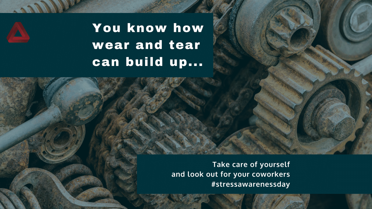 OmniByteTech's tweet photo. Field service techs do high-pressured work every day, and burnout can build up in those you care about and yourself. On this National Stress Awareness Day, take special care to be kind to those around you and yourself.
#stressawareness #mentalhealth #omnibyte #formspro https://t.co/5NhJrUND9C