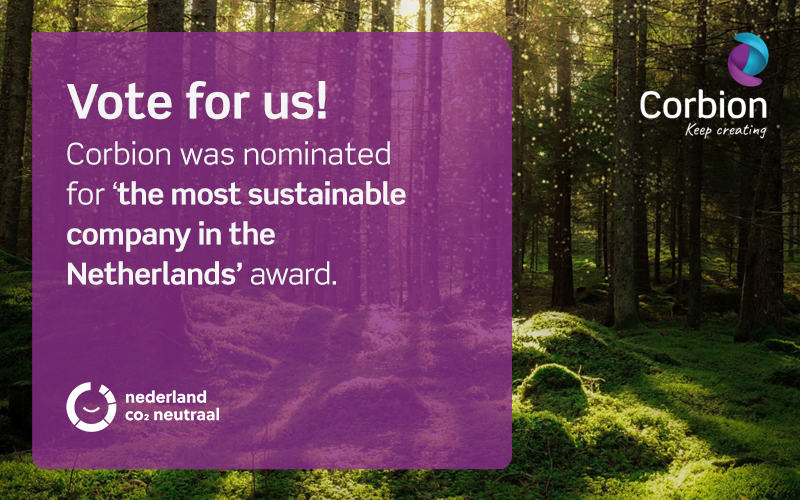 What an honor it is to be nominated by @NLCO2Neutraal for ‘the most sustainable company in the Netherlands’ award. Show your support for sustainable business by casting your vote! Click and scroll down to vote: lnkd.in/dQAhRZJ