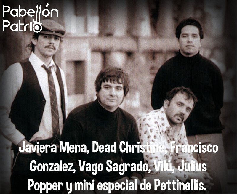 PabellonPatrio's tweet photo. Hoy en #PabellonPatrio @javieramena @deadchristine_ @Viluesa @FcoG0nzalez @vagosagrado @juliuspopper y mini especial de #Pettinellis Toda la info en nuestro Facebook https://t.co/2EUTDRpYuo https://t.co/vCTgGxNuUc