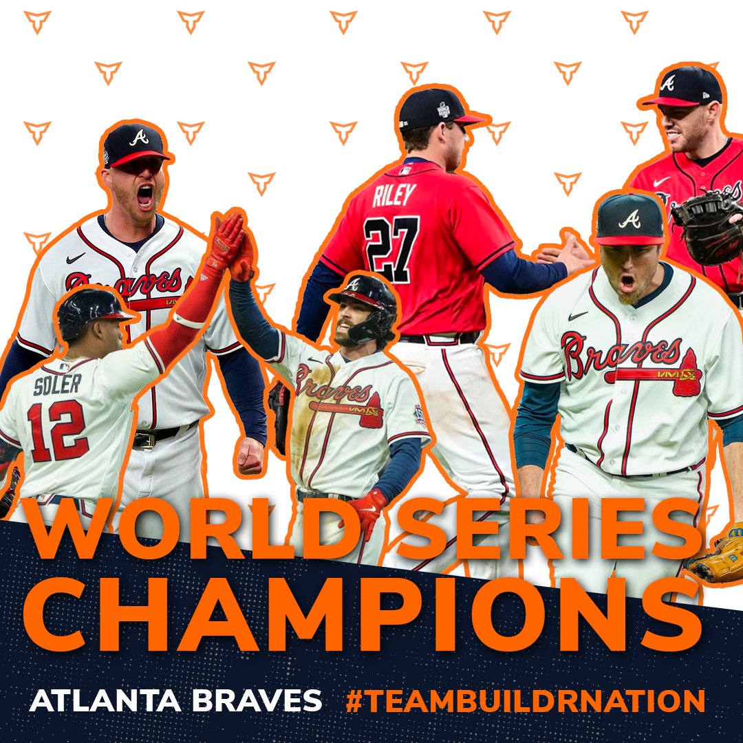 teambuildr's tweet photo. #TeamBuildrNation making us proud πβΎοΈ π€©Congrats to the Atlanta Braves on becoming the 2021 World Series Champions!
#teambuildrnation #teambuildr #softwareforcoaches #worldseries #worldserieschamps https://t.co/hz57Rh0tgz
