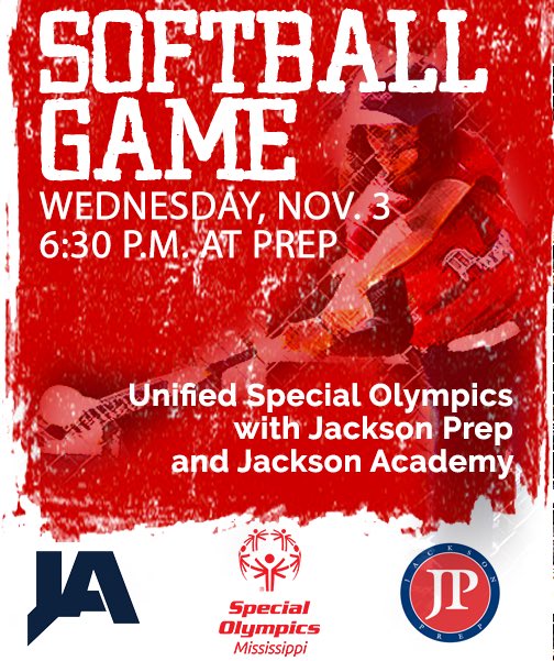 JPsports's tweet photo. Join the Prep softball team for the game tonight and support these amazing Special Olympics athletes! @16WAPTNews @16WAPTsports @WJTV @WLBT @clarionledger @NorthsideSun https://t.co/DiFuiEWzgy