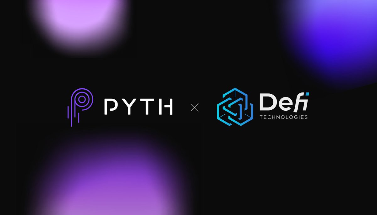 We are proud to have @DeFi_NEO, a technology company bridging the gap between traditional capital markets and decentralized finance, joining the Pyth network in order to support the next wave of financial innovation.

prnewswire.com/news-releases/…
