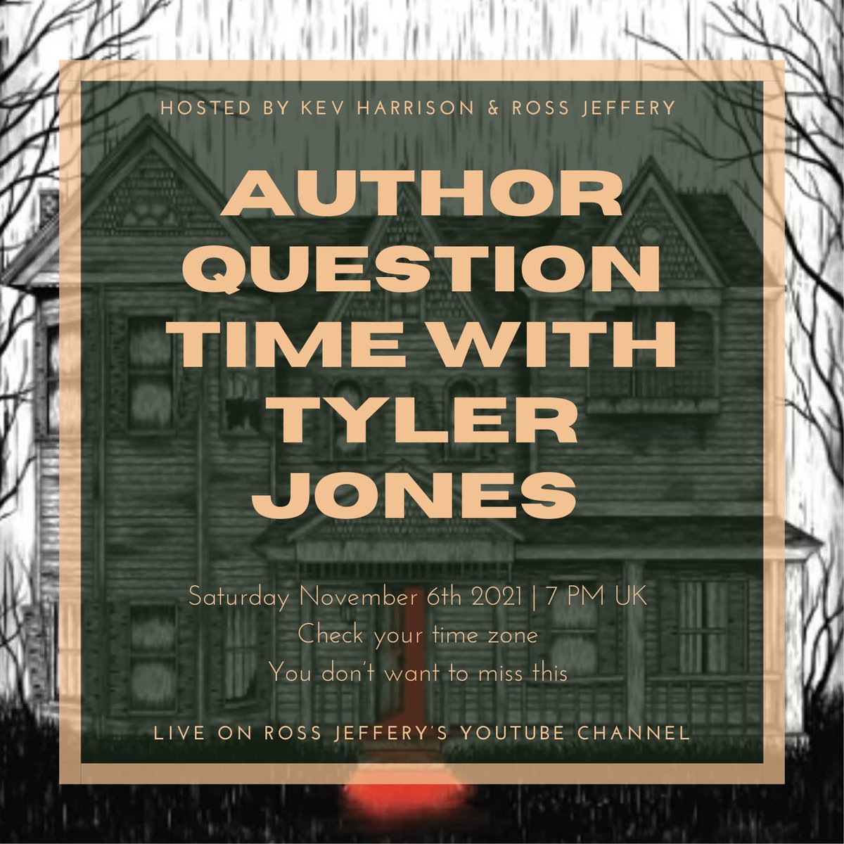 RossJeffery_'s tweet photo. Don’t forget we’ve got @tjoneswriter on the show on Saturday - come armed with questions, myself and @LisboetaIngles have a tonne of them but always great to make these events interactive with those watching! This is going to be special - don’t miss it! https://t.co/fVaB8bhheb