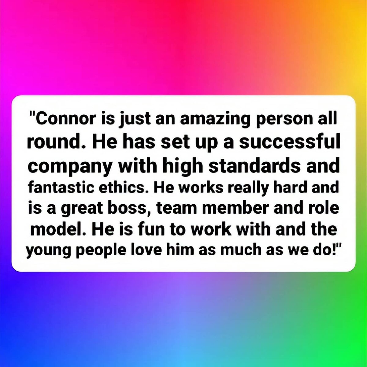 CGCareLTD's tweet photo. October's EOTM was Connor! Here's what the staff have to say!
#carers #supportservice #Disability #EOTM https://t.co/9e1PZ5G2XB