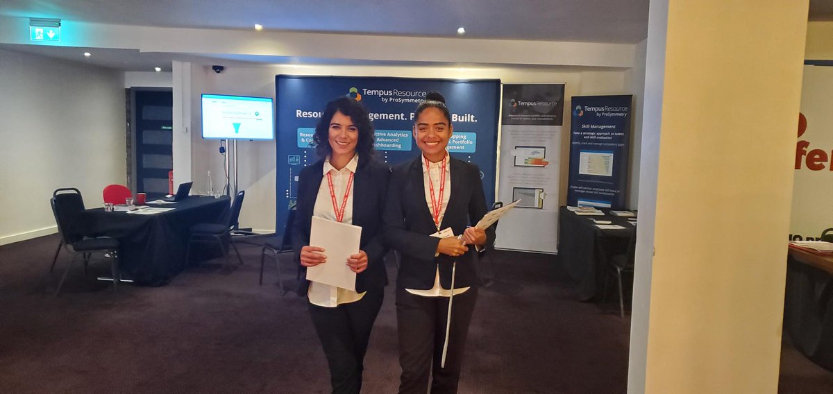 ProSymmetry's tweet image. It&apos;s a great day to be with #projectmanagement professionals at #PMOconf! 

#TempusResource