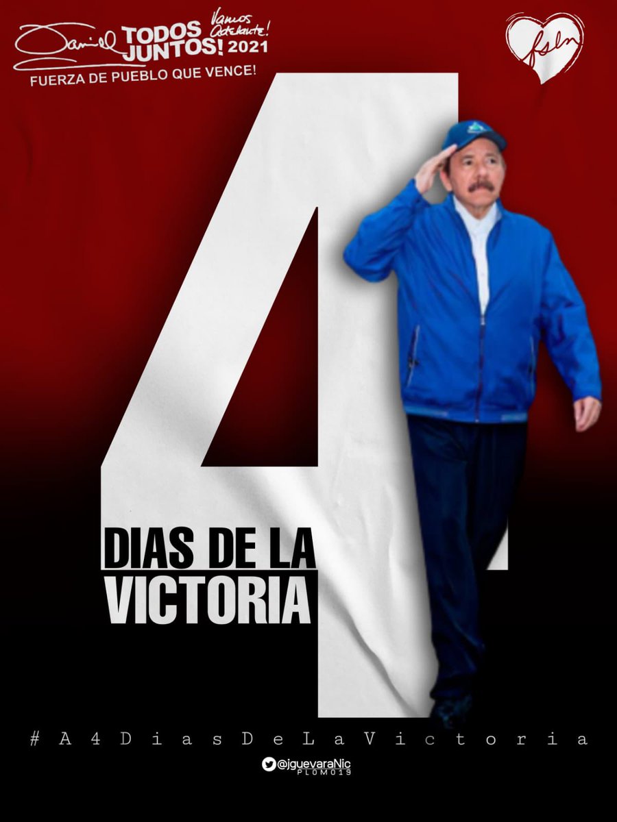 elatabal2021's tweet photo. Estamos a 4 Días de la Victoria del Pueblo @SandinoVictoria @SombraDeSandino @dw_espanol https://t.co/hzWx4X05HP