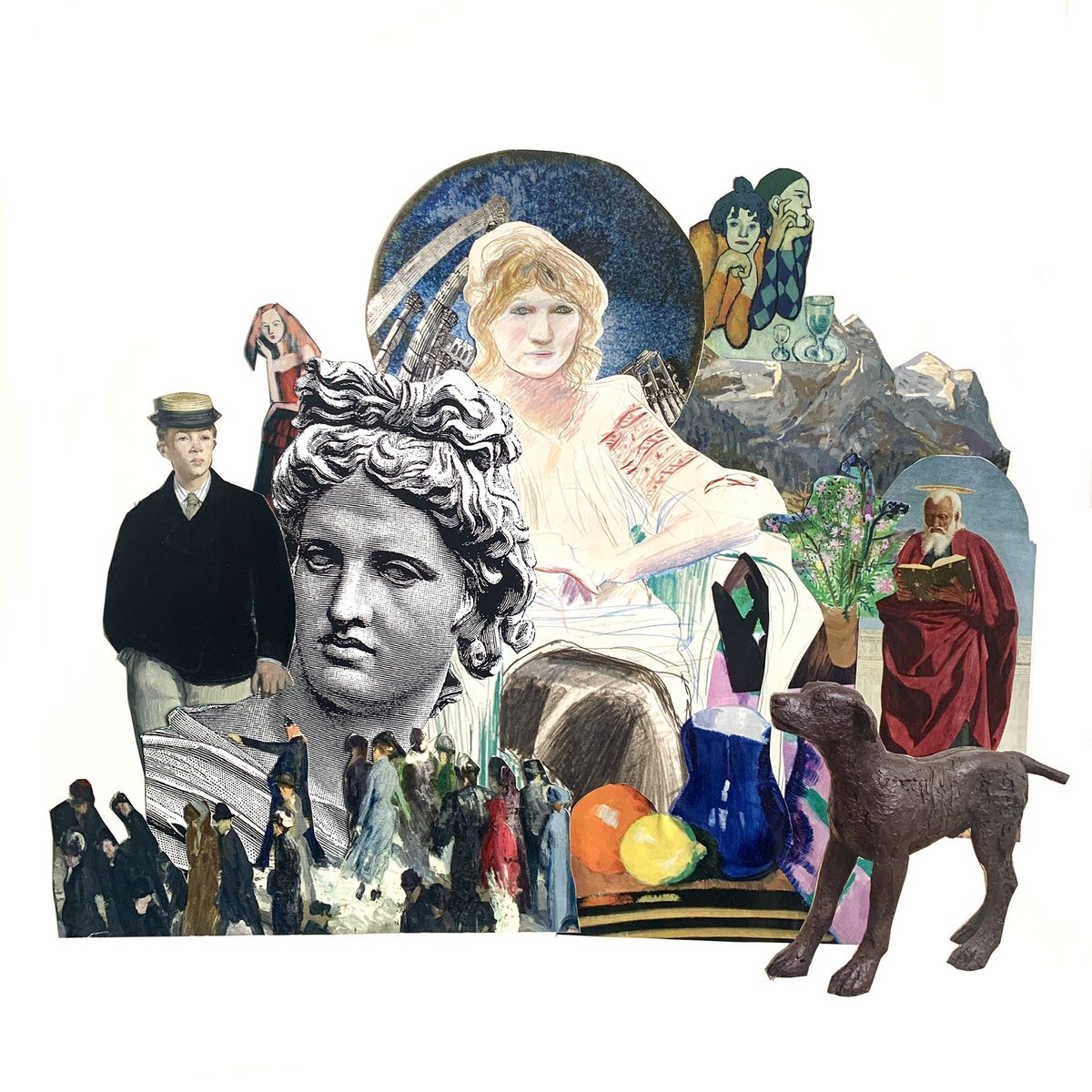 izzyboults's tweet photo. picked up @royalacademy magazine #118, #127 and #128 in @oxfamgb 🍊
#RA #royalacademyofarts #collage #magazinecollage #davidhockney https://t.co/o20dZcjqYR