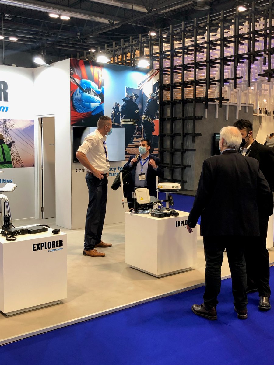 CobhamSATCOM's tweet image. Our team is on the ground in Madrid for @CritCommsSeries&apos; Critical Communications World! Visit booth #E200 now to see our #EXPLORER Mobile Gateway and BGAN (PRISM PTT+ Solution). And don&apos;t miss out on @krehbehn&apos;s talk at 16:00pm, 4 November, #E200. #CCW21
bit.ly/3GUOjob