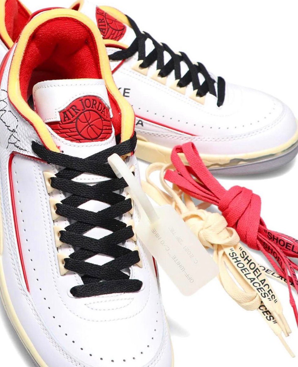 Off-White™ × Nike】Air Jordan 2 Retro Low SP Detailed Look Off-White™ × Nike】Air Jordan 2 Retro Low SP Detailed Look