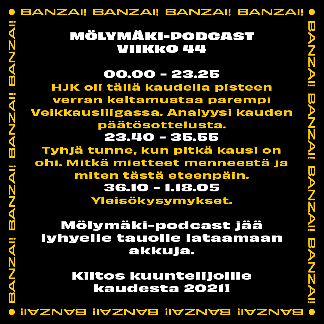 Mölymäki-podcast tweet media