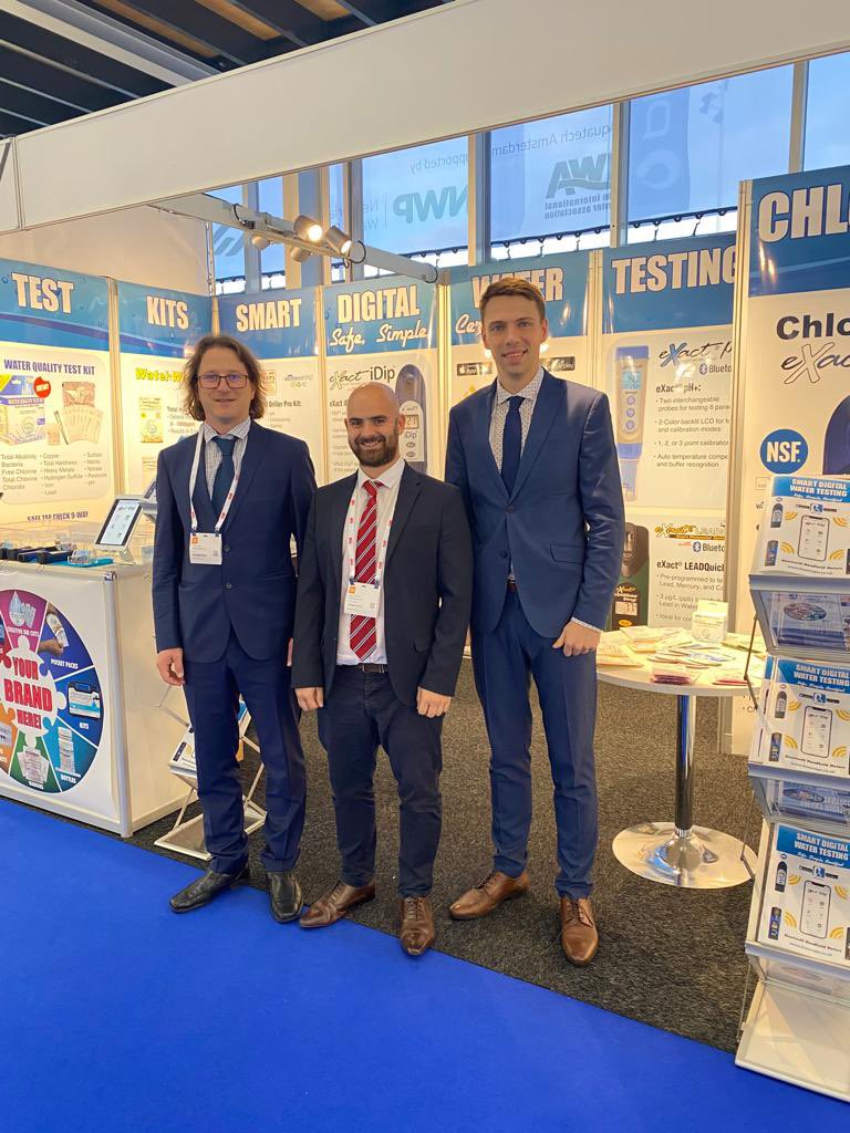 ITSEuropeLTD's tweet photo. Having a fantastic start to Aquatech Amsterdam! We look forward to seeing you at our stand 01.301 #waterindustry #watertesting #aquatech https://t.co/T6PbUQgjRW