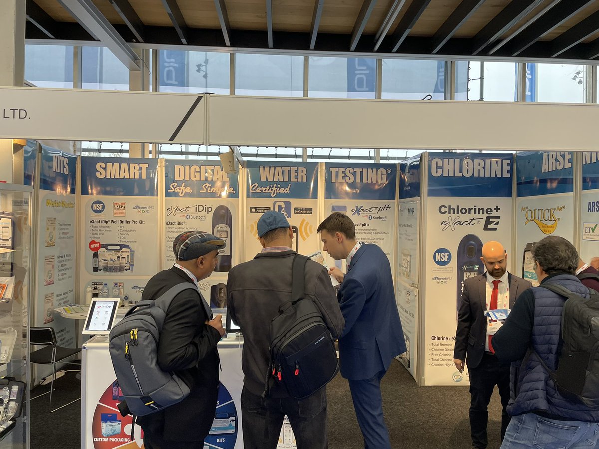 ITSEuropeLTD's tweet photo. Having a fantastic start to Aquatech Amsterdam! We look forward to seeing you at our stand 01.301 #waterindustry #watertesting #aquatech https://t.co/T6PbUQgjRW