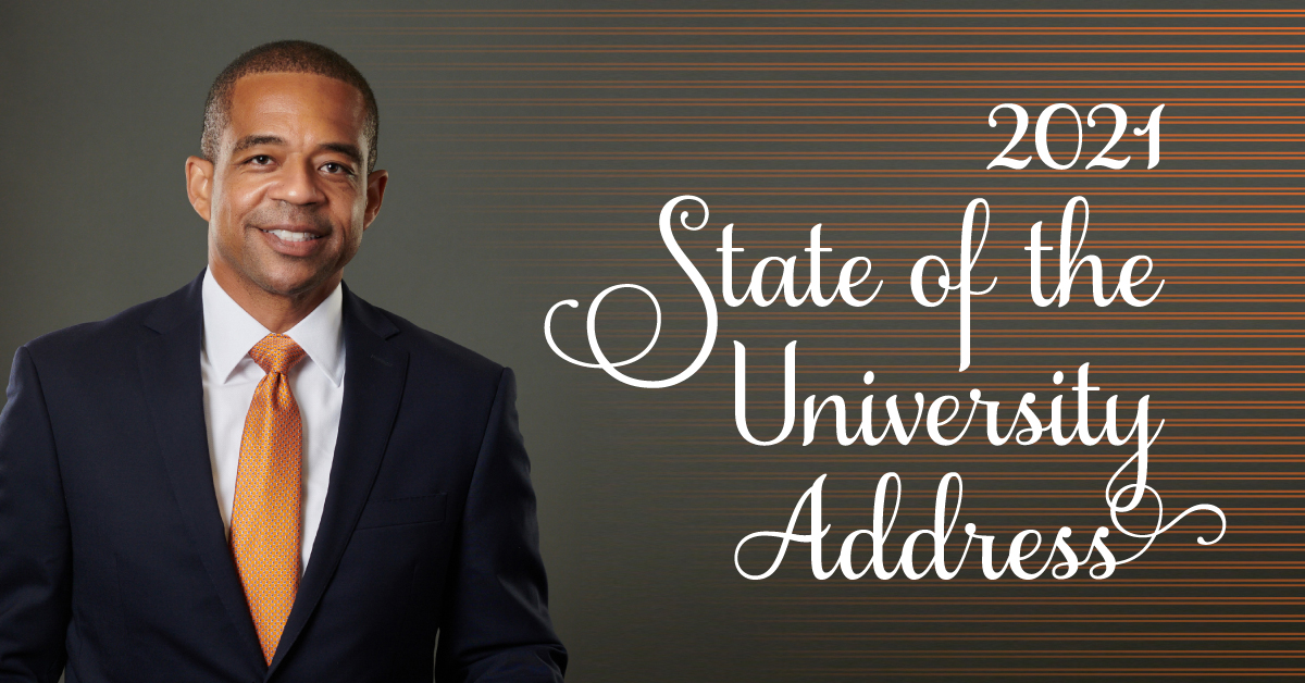 Tune in now for my inaugural State of the University Address: csuloch.link/3jZhjRO