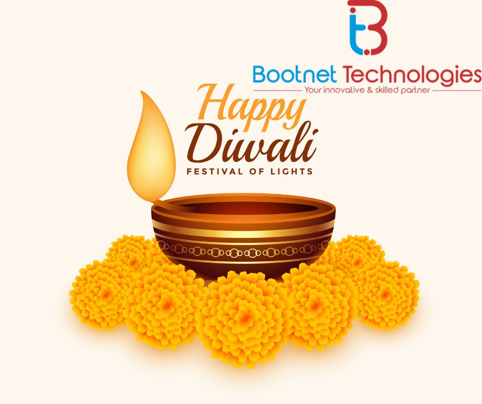 Bootnetindia's tweet photo. Happy Diwali! May this festival of joy brings more happiness to your life.
Connect to us to know more- https://t.co/XQXZTDaymU
#ITES #Services #Bootnet #Technologies #Tech #Network #Security  #Information #Cloud #ITBussines #ITManager #diwali2021 #Happy #Deepavali  #diwali https://t.co/5nU57ieFa9