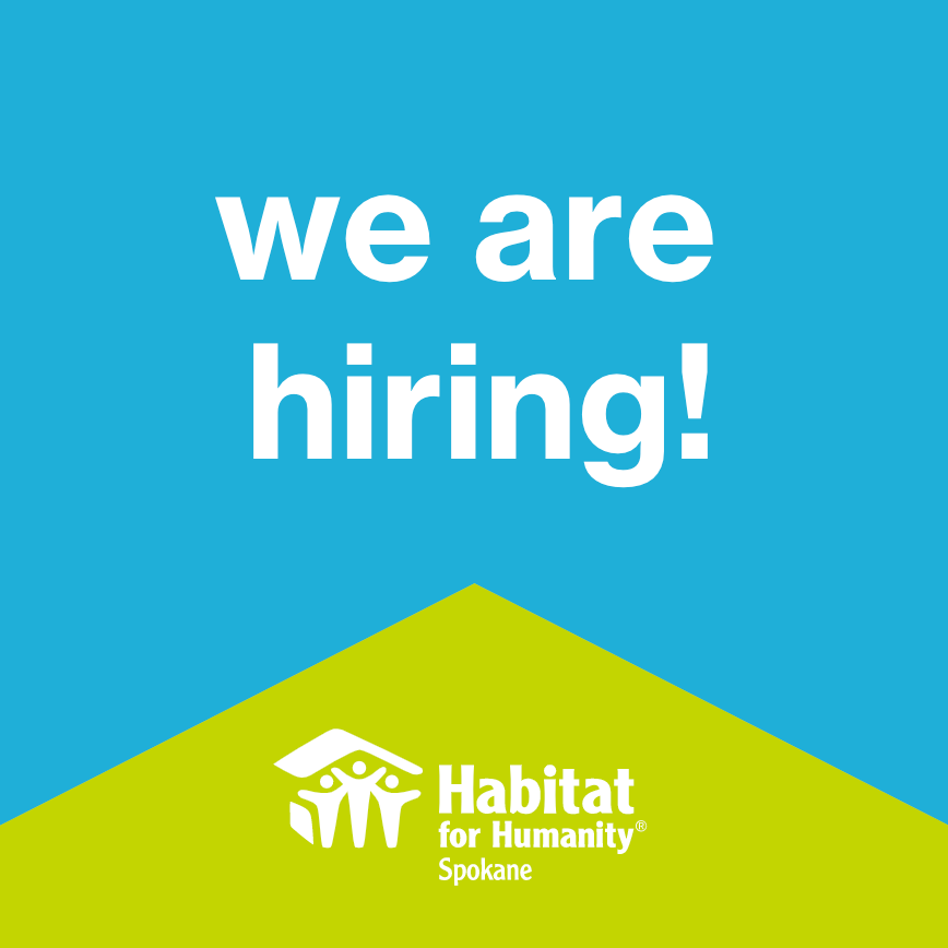 HFHSpokane's tweet photo. Habitat is hiring for a Director of Resource Development and a Community Relations Manager! If you are good with data or love working with volunteers, please apply! 

 https://t.co/UdZNfIbMMN https://t.co/iRJNyumdOo
