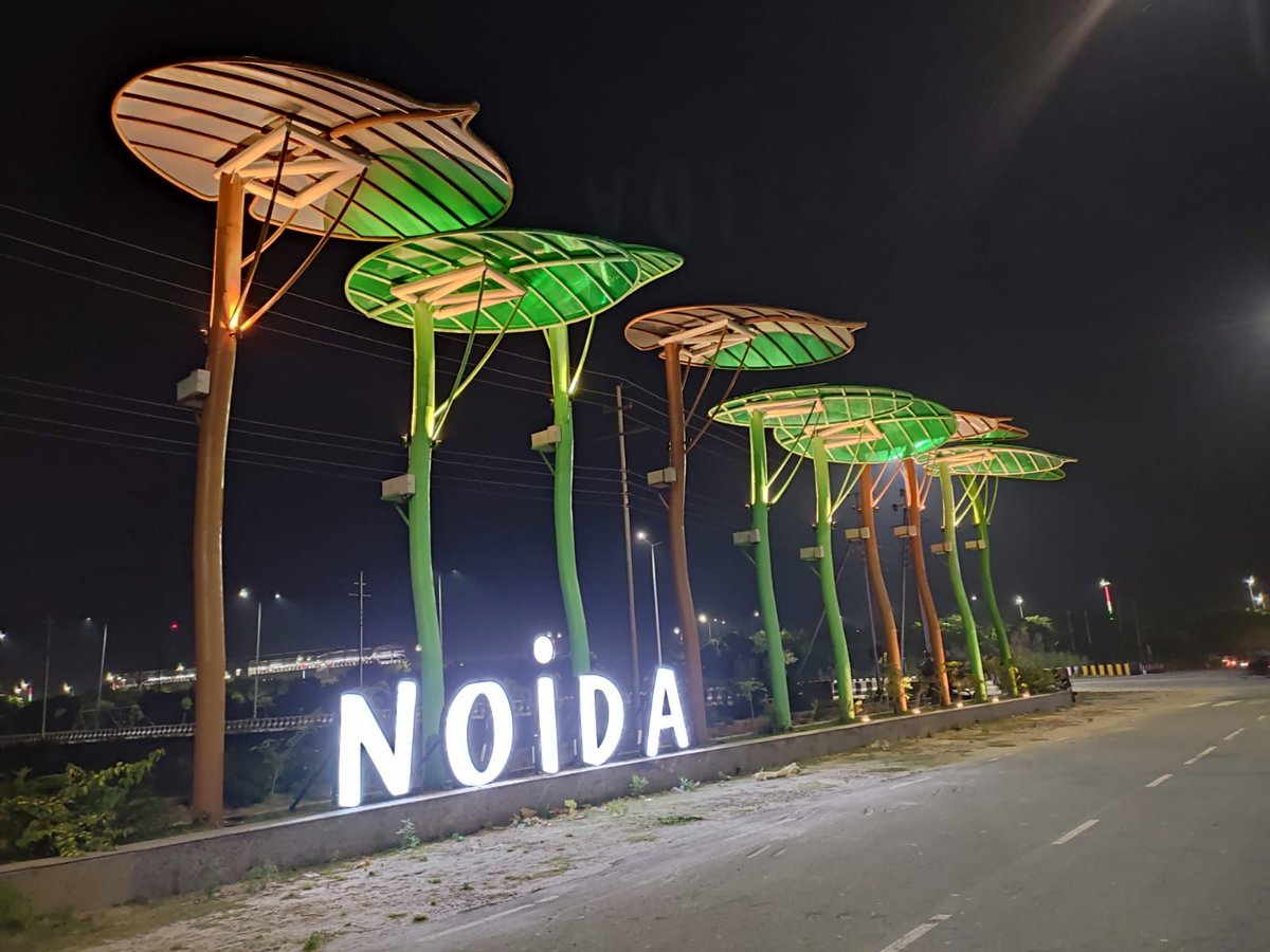 CeoNoida's tweet photo. Every nook and corner of Noida has been enlightened with an array of LED lights on the occasion of Deepawali.
Wishing lots of happiness & prosperity to all on Deepawali !!
#HappyDeepawali_2021 https://t.co/R7VIOJpQP6