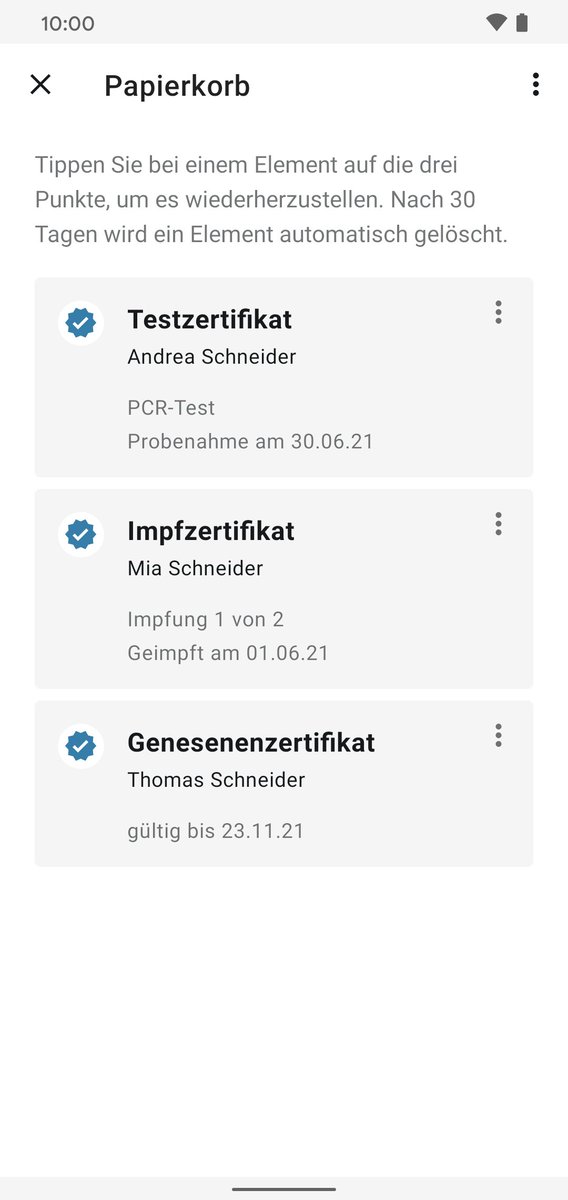 coronawarnapp's tweet photo. 🔴Version 2.13 der #CoronaWarnApp ist raus mit diesen wichtigen Features (48-h-Rollout):

🗑️Wiederherstellung gelöschter Zertifikate

🏥7-Tage-Inzidenz der Hospitalisierung auf lokaler Ebene

📈Kombinierte Kachel für 7-Tage-Inzidenzwerte

Alle Details
➡️https://t.co/4Sw9MHK1E0 https://t.co/dhflLyFjb6