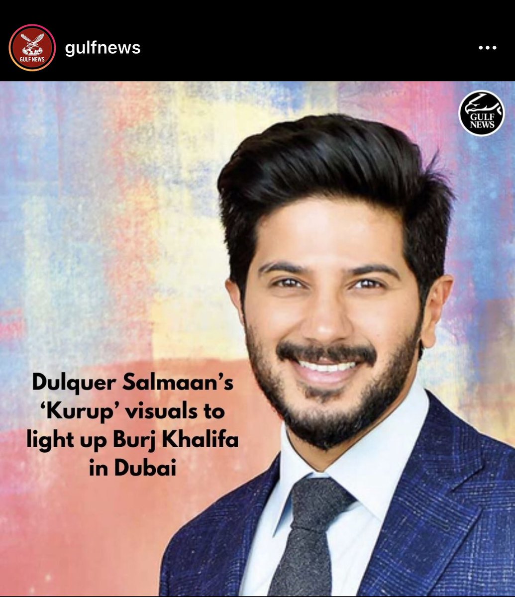 mallu4LDF's tweet photo. Visuals from movie Kurup will light up the Burj Khalifa Dubai on Nov 10.😊 https://t.co/N28f03vByj