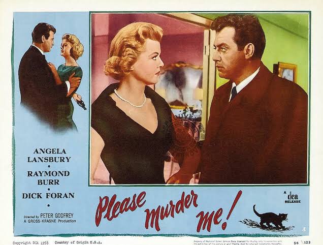 carlosthedonut's tweet photo. (3/30): Please Murder Me (1956) 
Angela Lansbury. Enough said. 
#Noirvember https://t.co/tzBgCBhBgG
