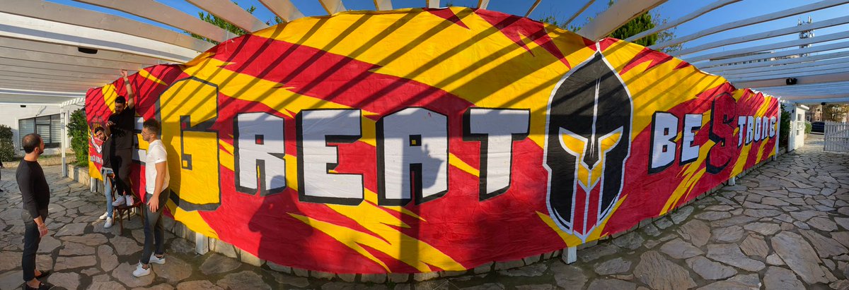 Akşam düzenleyeceğimiz tanışma yemeği için hazırlıklarımız devam ediyor. BE GREAT BE STRONG! #ultrAslanUNI