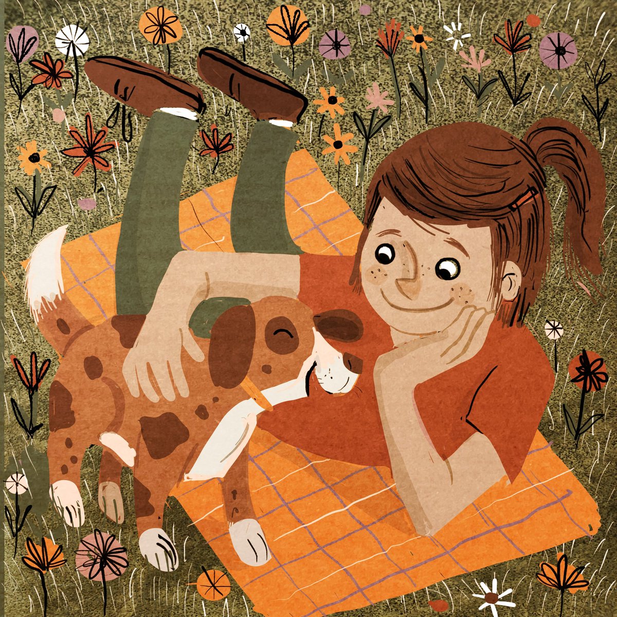 ryan_middaugh's tweet photo. This was my November submission for the Broad Strokes color palette challenge. #kidlit #illustration #scbwi #scbwioregon https://t.co/1YlFtnn5Yl