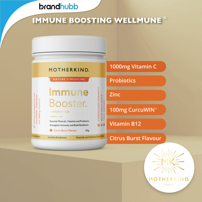 Feeling a little run down? Stock up on MotherKind Immune Booster! This one-of-a-kind blend is packed with vitamin B12, Zinc, 1000mg of vitamins C, probiotics, CurcuWIN and Wellmune to help BOOST your immune system!
#motherkind#immunebooster#health#shoponline#brandhubb