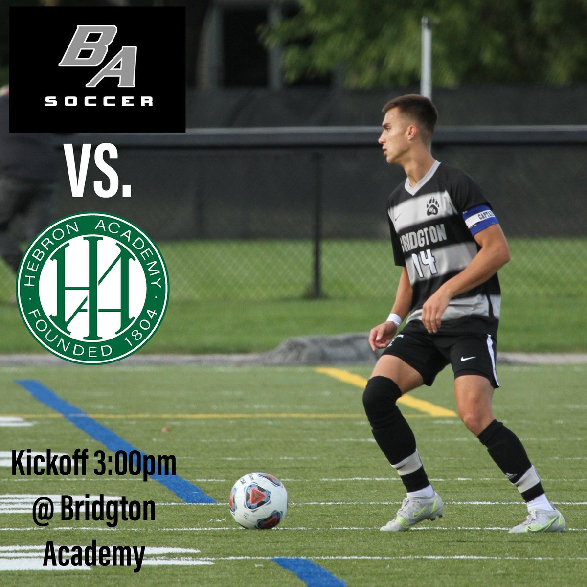 GAME DAY! The boys are taking on Hebron Academy at home today! Kickoff is at 3:00pm, come support your Wolverines! #brickbybrick #wolverines