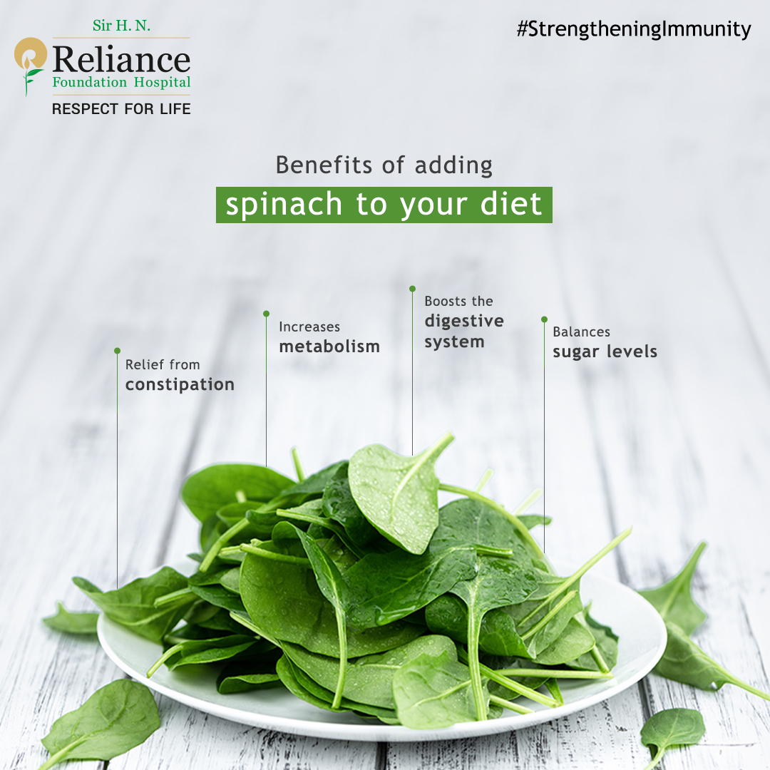RFhospital's tweet photo. Spinach is rich in vitamins A, C and K, magnesium, iron and manganese. Its consumption may benefit eye health, reduce oxidative stress and reduce blood pressure levels, relieve constipation, increase alkalinity of the blood. It can be consumed in stir fries, soups, etc. https://t.co/vbj4zzKtFZ
