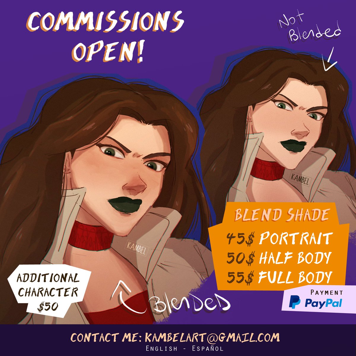 kambelart's tweet photo. ✨ COMMISSIONS OPEN ✨
(pls help me with a RT😭)

Feel free to ask me whatever you want 😙

Ashdgdjsahflqbqdlqd i need money for a new computer to work!! 🙏🏼 I'm using all my commissions for this goal 🖥️💕

#commissionsopen #hireartist #commissions #helpme https://t.co/qZUj6sSfaA