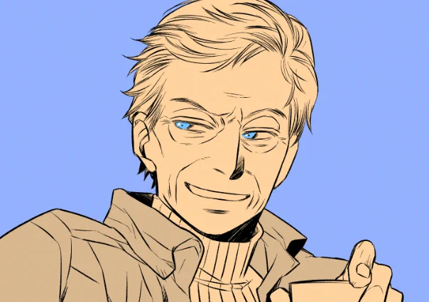 いいおっさんの日に出せるようなの、最近何か描いてたかなあと 