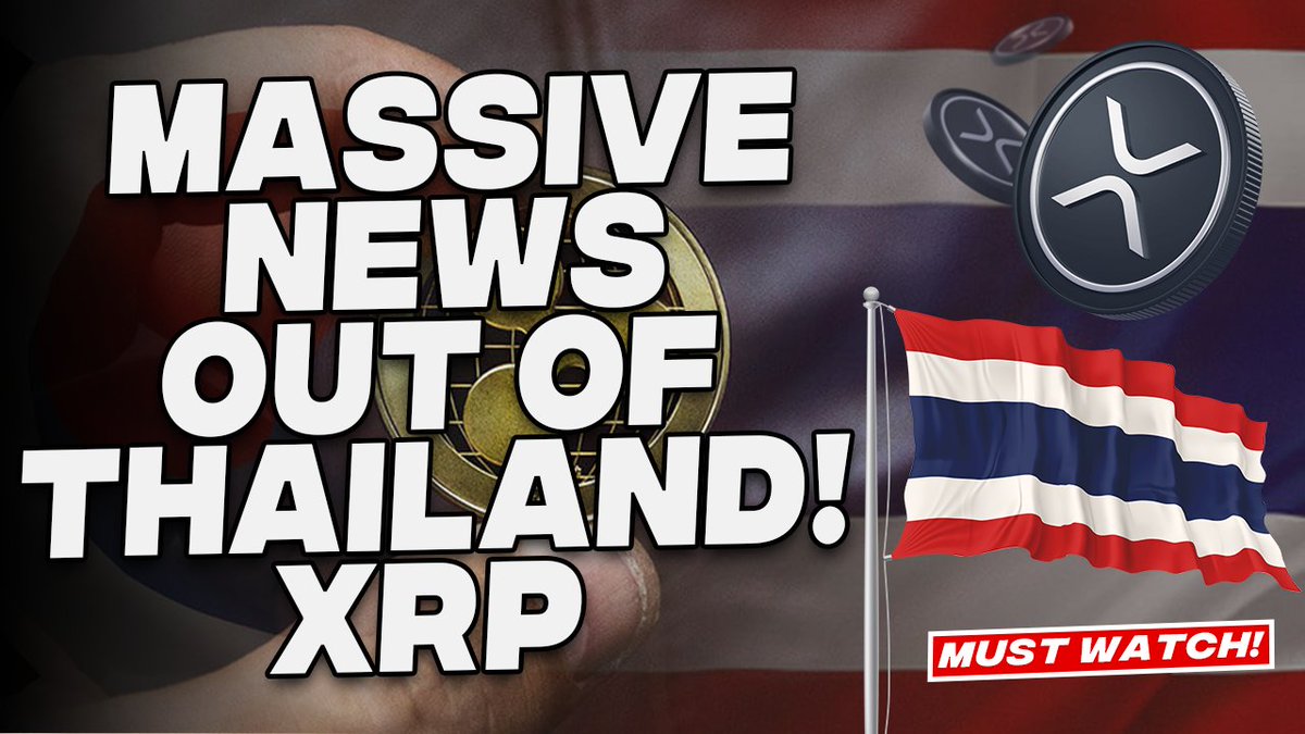 RipBullWinkle's tweet photo. Ripple #XRP News - XRP BREAKOUT IS GOING DOWN! 

🚨🚨Massive News Coming Out Of Thailand! 🚨🚨

MoonVember TIME!

Video Below
https://t.co/A3XL3fjNxC https://t.co/TR75I7SjzZ