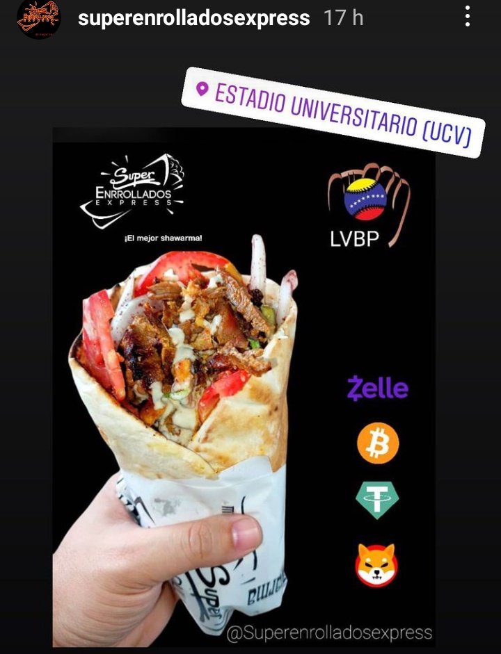 ShibaXanders's tweet image. did you know? that here in Venezuela, in a baseball stadium of Caracas, you can pay in two food establishments with your $SHIB? These businesses are &quot;Choripan FoodTruck&quot; and &quot;Super Enrollados Express&quot;