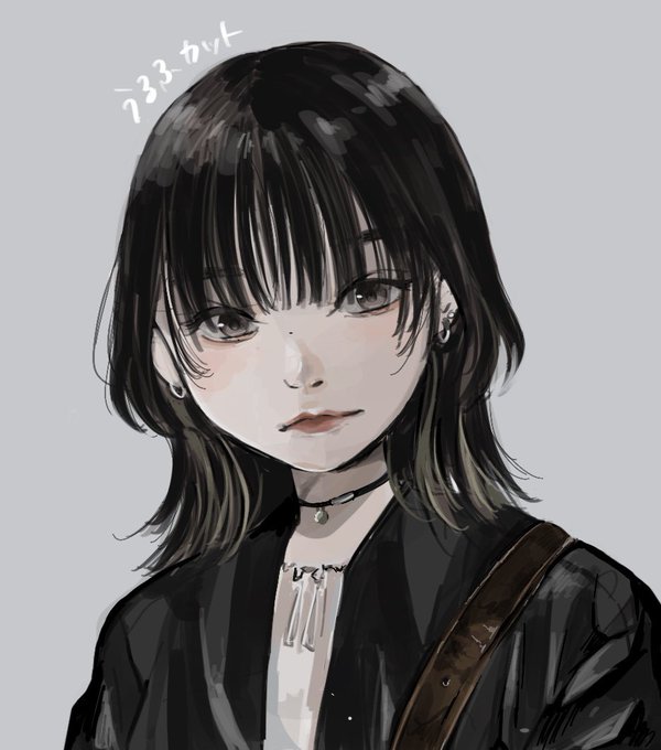 ウルフカットのtwitterイラスト検索結果 古い順