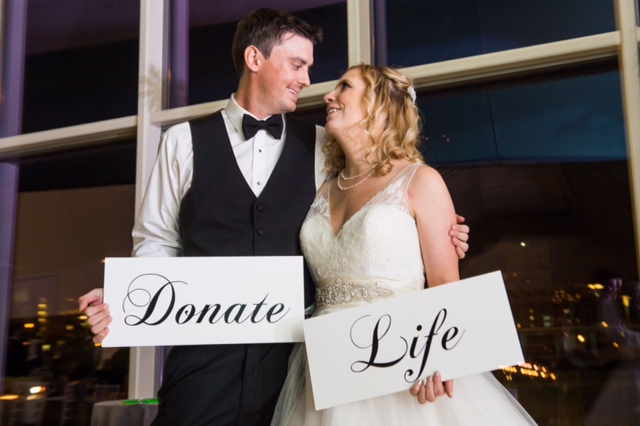 Jenn and Trevin met at the World Transplant Games in Durban, South Africa. Jenn and Trevin thank their donors for allowing them to have a second chance at life together. 

Register to be a donor at lifeshareregistry.org