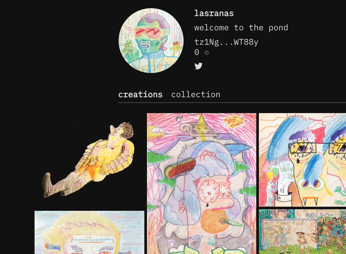 🌼 NNEEWW SERIES 🌼

Monstrous perspective #1
 1/4
A collection of 4 lovely creatures, our humble tribute to the Master Loomis and his exercises on human perspective. 🐸🙏

croac

0.6 tz 
hicetnunc.xyz/objkt/502134

@onhicetnunc @hicetnuncarg <a href="/hicetnunc2000/">h2000</a> #NFTCommunity
#CleanNFT