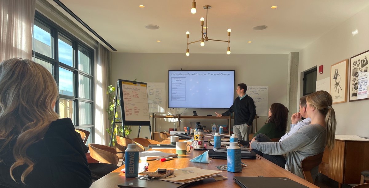 BasisPolicy's tweet photo. Our team recently wrapped our 8th annual #BasisCon. This year, we gathered in Chicago for 2 days of learning, presenting, planning, and reflecting. We even squeezed in some laughs at @TheSecondCity. https://t.co/e6om26gnBY