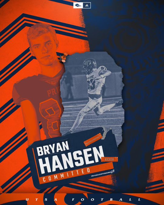 #COMMITTED <a href="/UTSAFTBL/">UTSA Football 🏈</a> 

<a href="/CoachTraylor/">Jeff Traylor</a> @TX_CoachPerry 
<a href="/KickExposure/">Scott Blanton - Kicking Exposure</a> #BirdsUp