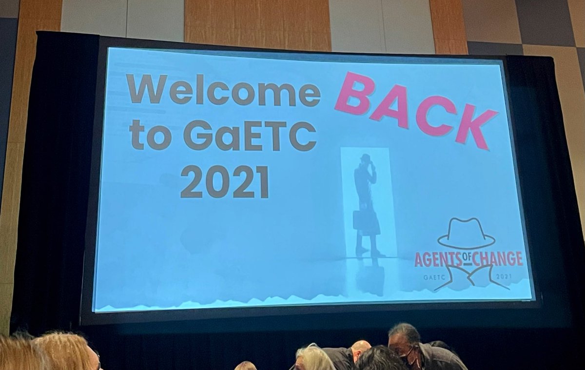 So excited for @GaETConf!! Ready to learn from some of the greatest Agents of Change!
#CobbInTech #GaETC