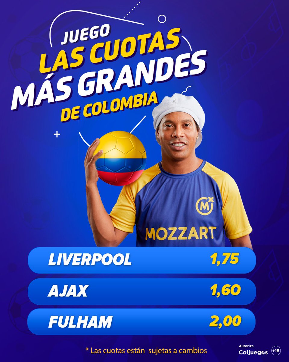 Las cuotas más altas para el día de hoy ¡Recuerda que con Mozzart Bet ganas más! 💰💰💰

#mozzartbet #casinoenlinea #seunganador