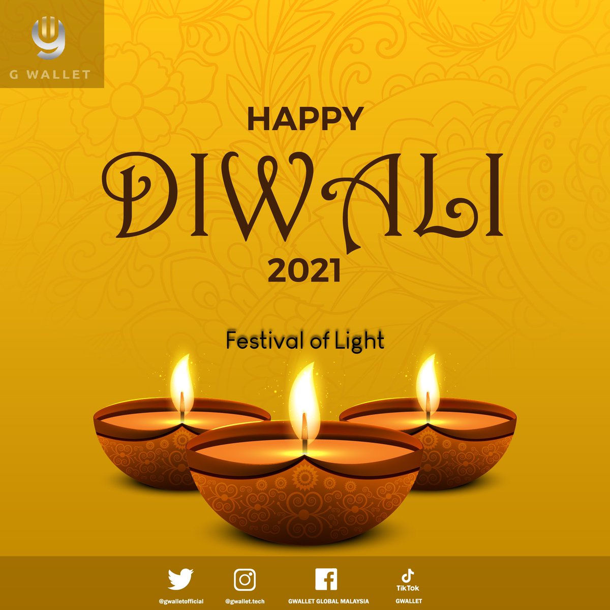 gwalletofficial's tweet photo. Happy Diwali to all GWallet &amp; LEVELG believers!
#gwallet #levelg #dex #Diwali https://t.co/VnyCUKpWzI