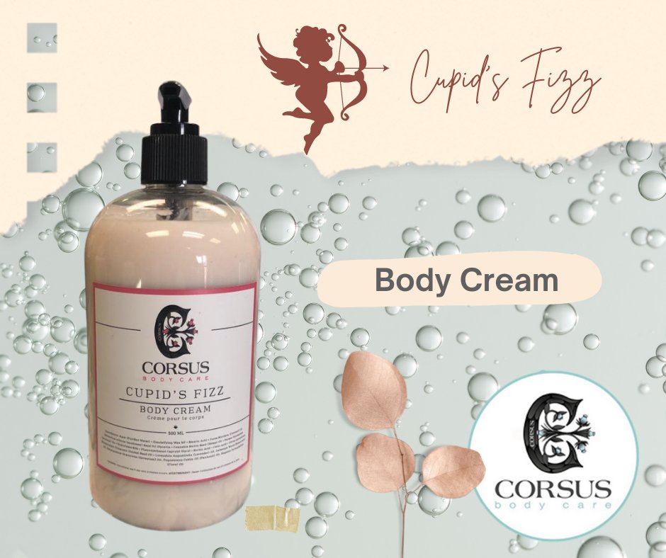 CorsusBodyCare's tweet photo. Cupid Fizz Body Cream 💘💘💘💘💘💘💘💘
.
The Best Natural Skin Care Products on the Planet™️
.
Come in and see us:
20617 Maple Crescent Maple Ridge
.
604-721-0146
.
shop online: https://t.co/HEp5gk0EBs￼
.
#beautifulskin
#moodenhancer
#supportlocal
#shoplocal
#corsusbodycare https://t.co/PV4L5UlPpQ