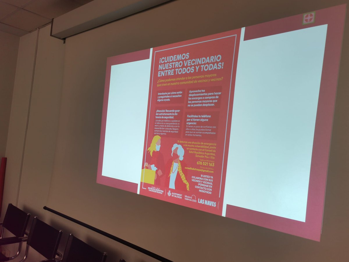 GVAclinic's tweet photo. 🏥👵Nova reunió del Consell de Salut C.S. Salvador Pau. Hui hem parlat de les activitats cimunitàries per evitar la soletat no desitjada. Gràcies a la ponent, @RosaGonCandelas https://t.co/vjSmT74Gld