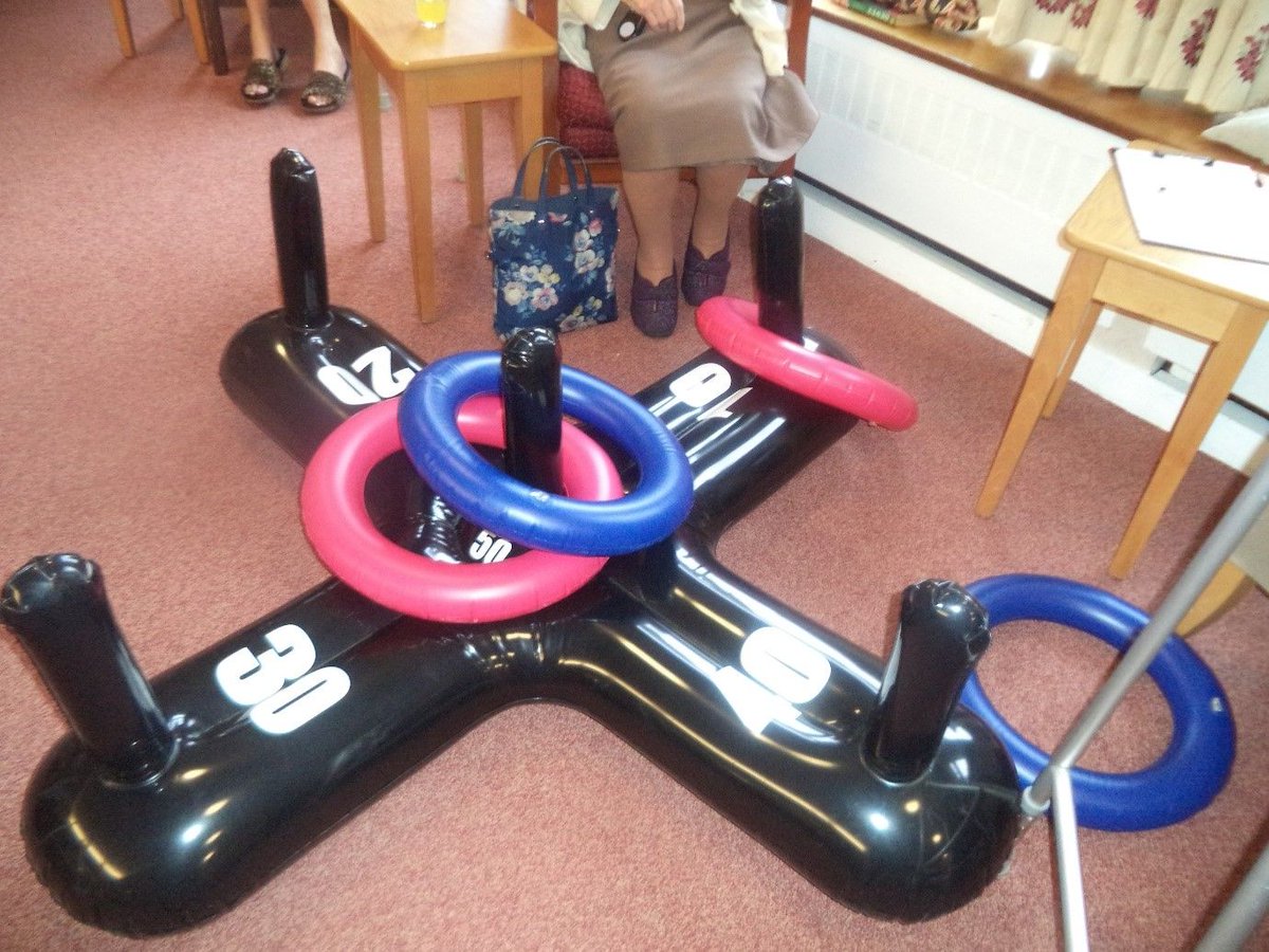 BaxendaleCare's tweet photo. Taking a look at our timetable today and it looks like we're having a game of throw the hoop! It's great for hand-eye co-ordination and the numbers on each side means you can keep score to see who wins!
https://t.co/nx4hNQu4cO
#carehome #activities #activelycaring https://t.co/5OwIpPHdNh