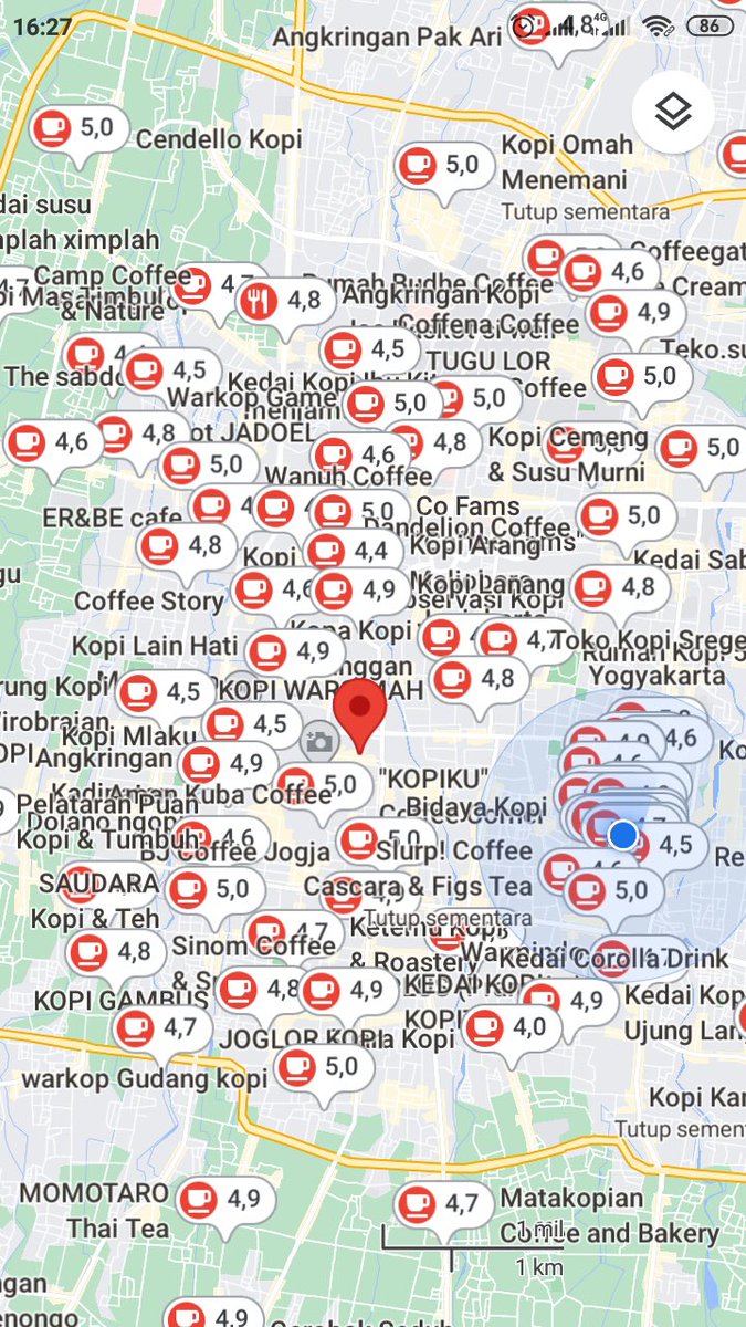 “ngopi dimana ya, bingung.”

meanwhile in Jogja: