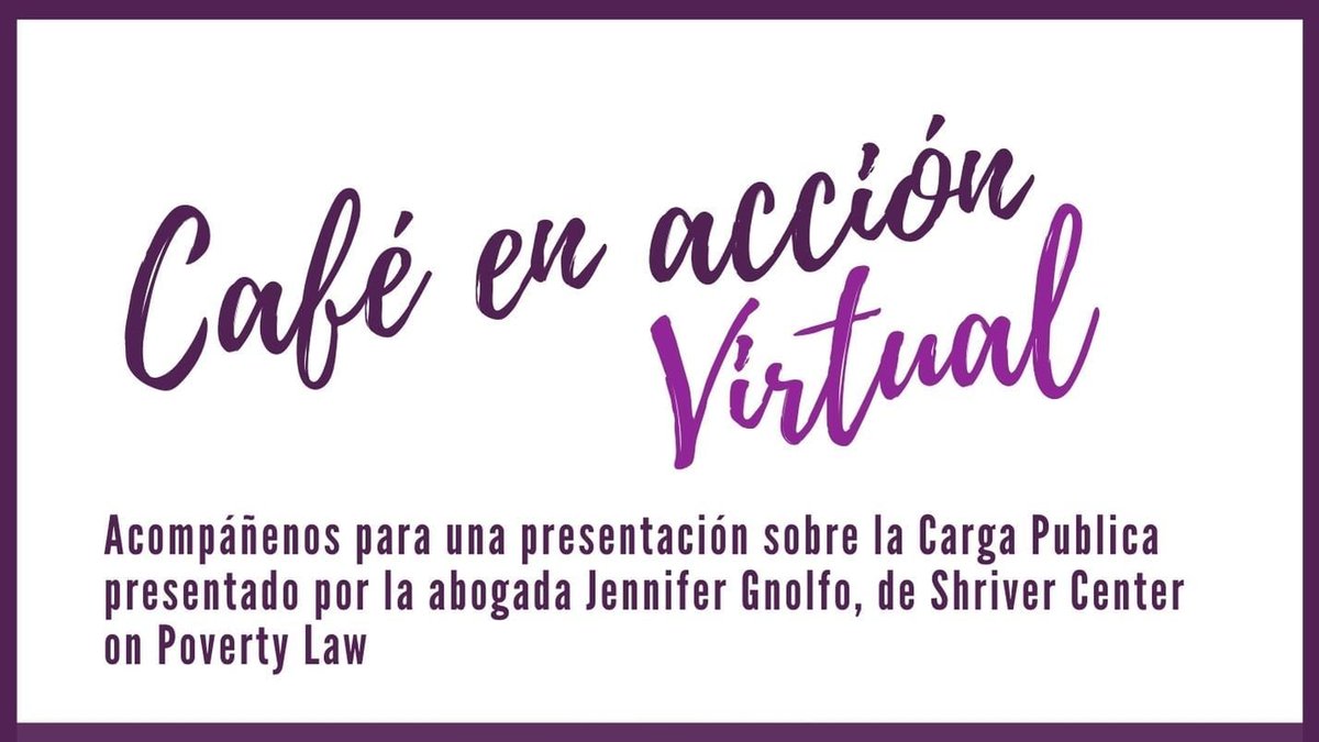 Don't miss <a href="/Mujereslatinas/">Mujeres Latinas</a> Cafe #EnAcción with <a href="/shrivercenter/">Shriver Center on Poverty Law is on BlueSky!</a>, tomorrow at 5pm on Facebook LIVE!