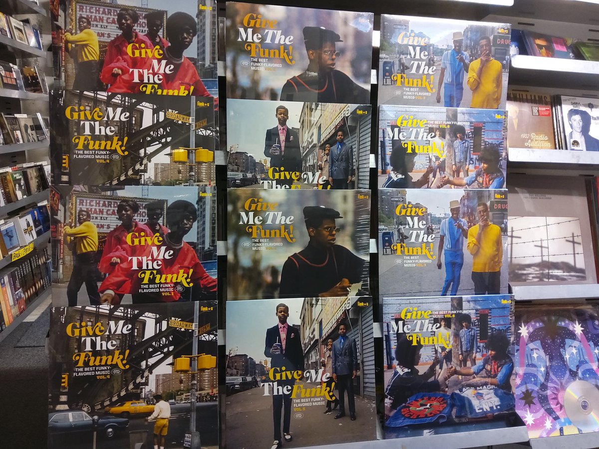 BenONeillRecord's tweet photo. #Givemethefunk Volume 1-6 #VinylCompilations #BenONeillMusicShop #Independentmusicshop check the line-up! For selection and the best in #HomeEntertainment walk this way 😉 #DungarvanMusicShop https://t.co/0fTxrpxk2l