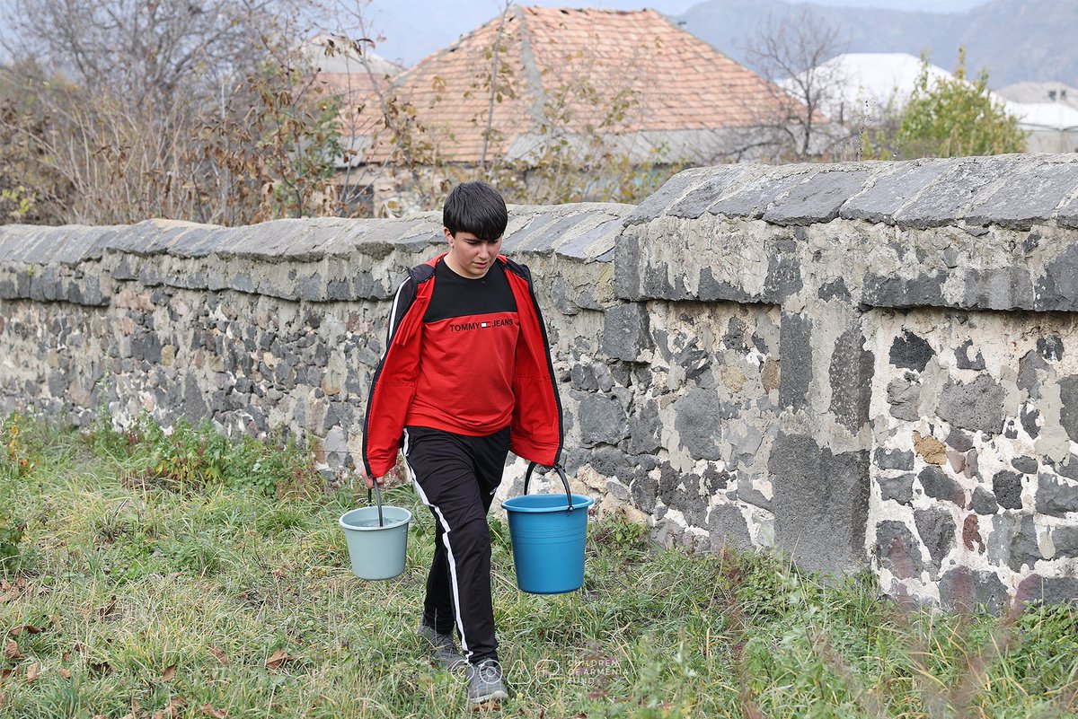 🌱The students of the COAF SMART AgriTech program carried out a noble mission in Odzun village of Lori. By applying classroom knowledge to practice, our students planted several decorative and forest trees in the territory of Odzun church and kindergarten🌳.