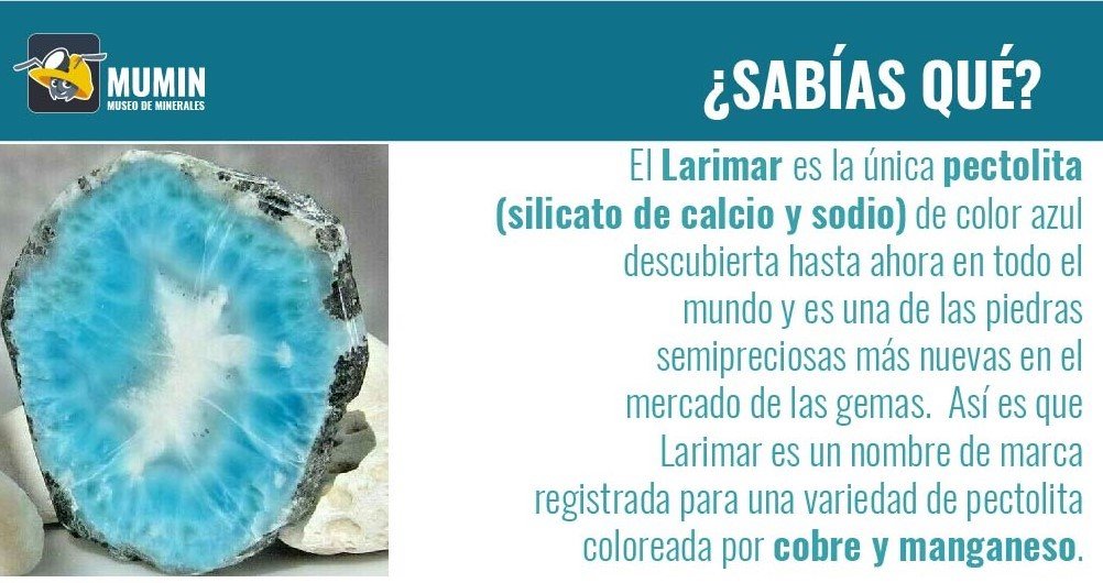 MuseoMumin's tweet photo. Mineral del mes de noviembre: Larimar
#larimar #pectolita #azul #mineral #MuseoMumin
#Museos #Museum #geology #geologia #monthmineral #mineraldelmes
#geological #geologist #minerallarimar #rocaazul #silicato #calcio #cobre #manganeso https://t.co/AqiaRUrEUS