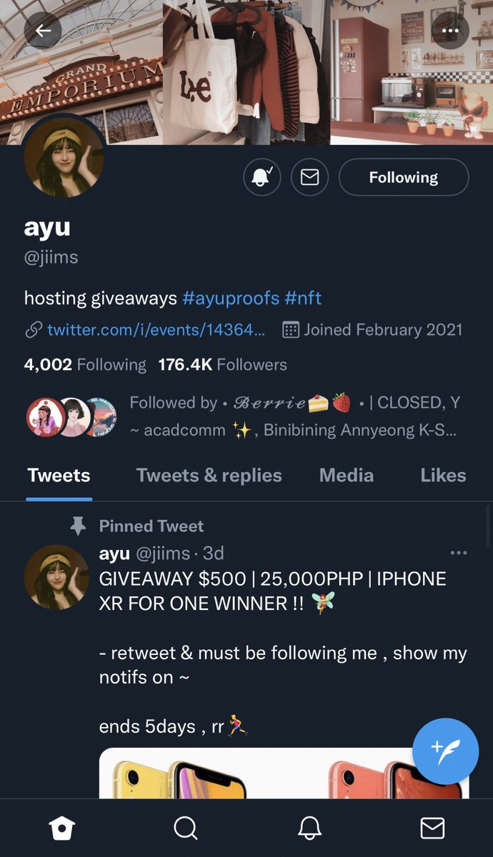 parkchaeee tweet picture